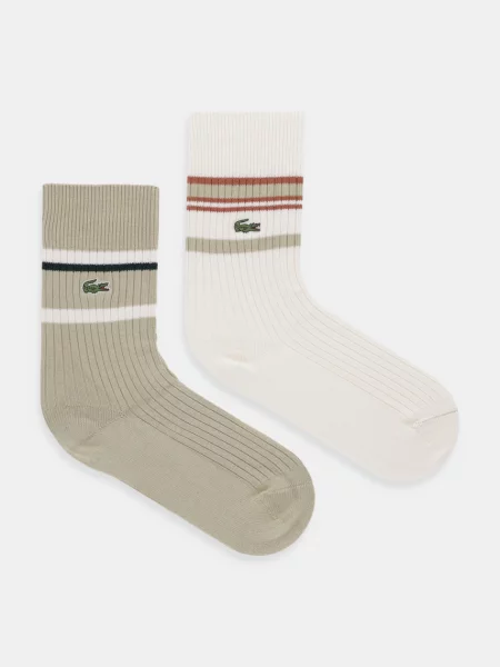 Lacoste zokni 2 pár bécsi/flour bézs