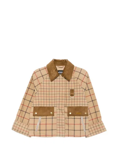 Gulerat geacă Barbour de catifea cord