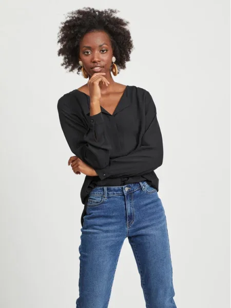 Vila Cămașă Lucy negru