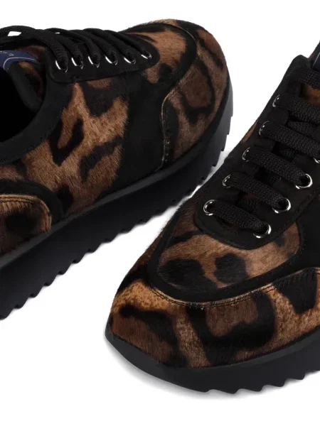 Sneakerși Le Silla maro