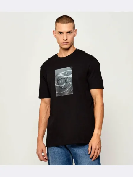 Armani Exchange Tricou negru
