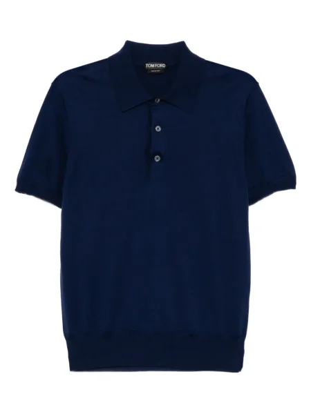 Polo Tom Ford tricotate albastru
