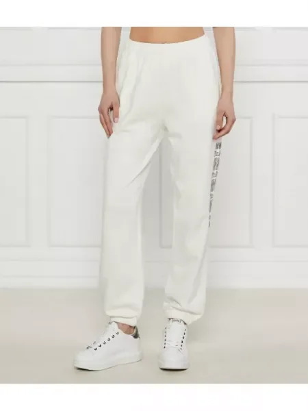 Pinko Pantaloni de trening alb