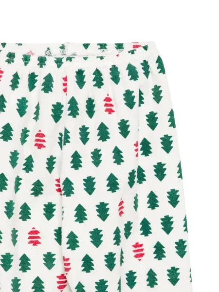 Piżama dziecięca Petit Bateau biała