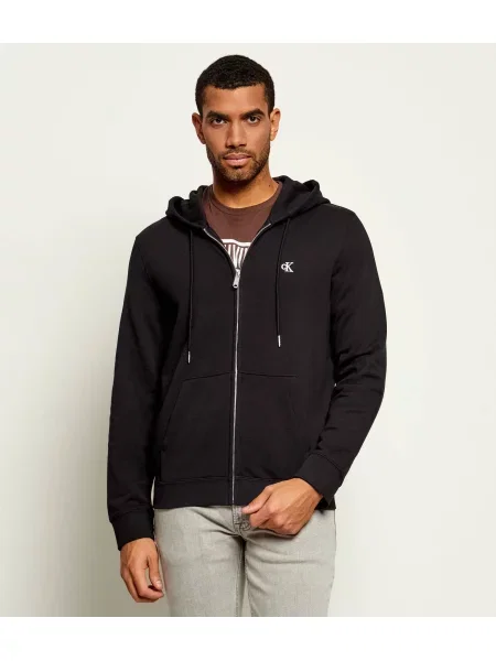 Calvin Klein Jeans Pulóver Terry fekete
