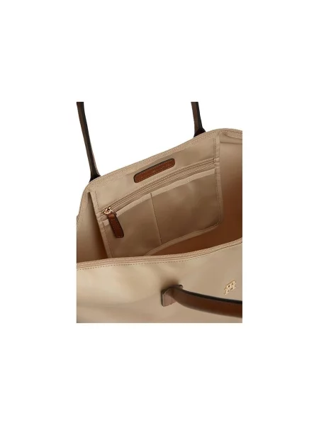 Kabelka Tommy Hilfiger hnedá