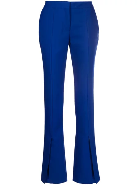 Pantaloni Off-white cu crăpătură alb