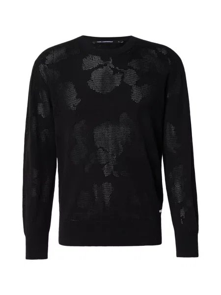 Karl Lagerfeld Pulover negru