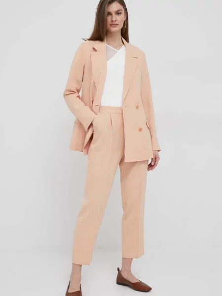 Піджак Pennyblack двобортний візерунок помаранчевий