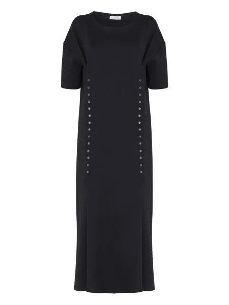 Rochie midi Gloria Coelho până la genunchi de costum negru