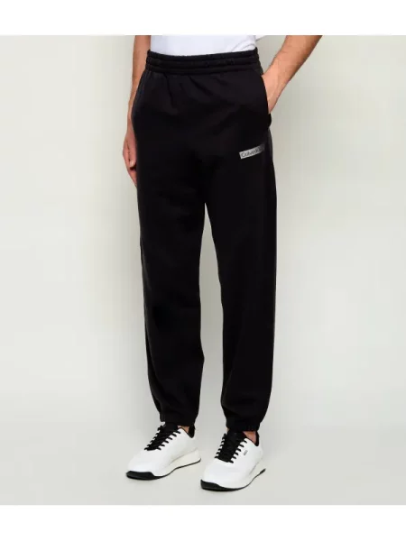 Calvin Klein Pantaloni de trening TERRY negru