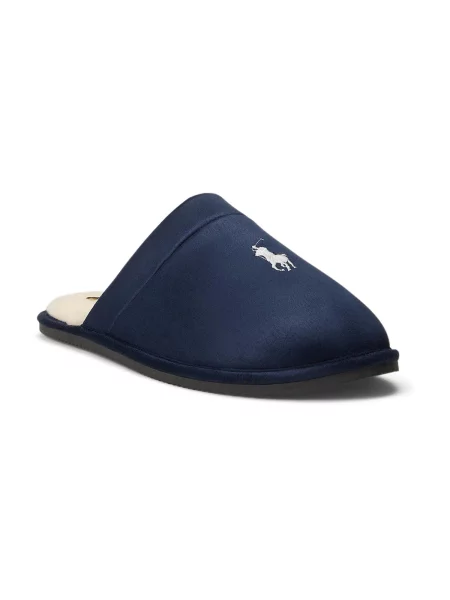Polo Ralph Lauren Papuci de casă KLARENCE bleumarin alb