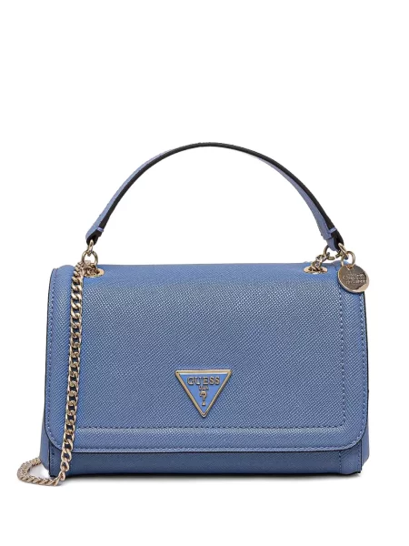 Τσάντα Guess με αυτόγραφο μπλε