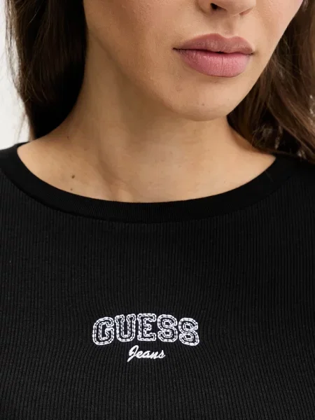 Лонгслів Guess Jeans чорний