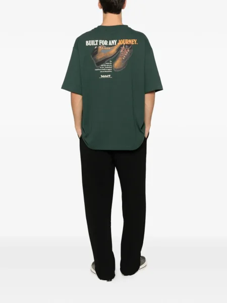 Tricou Timberland cu imagine verde