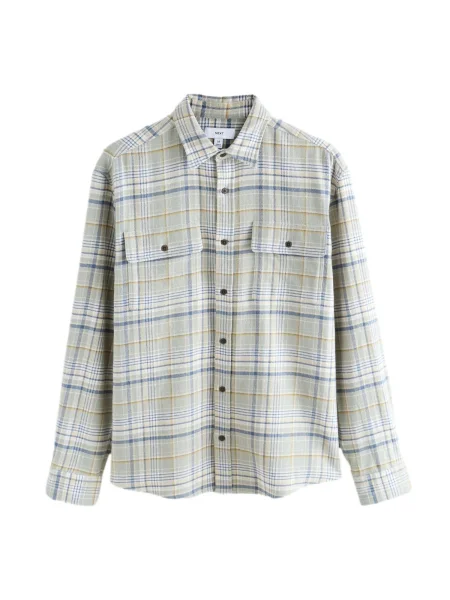 Next Srajca modra / rumena / svetlo zelena / naravno bela