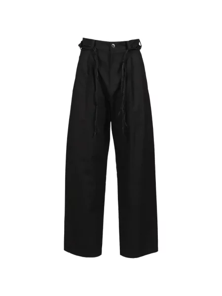 Cu centură pantaloni Hyein Seo negru