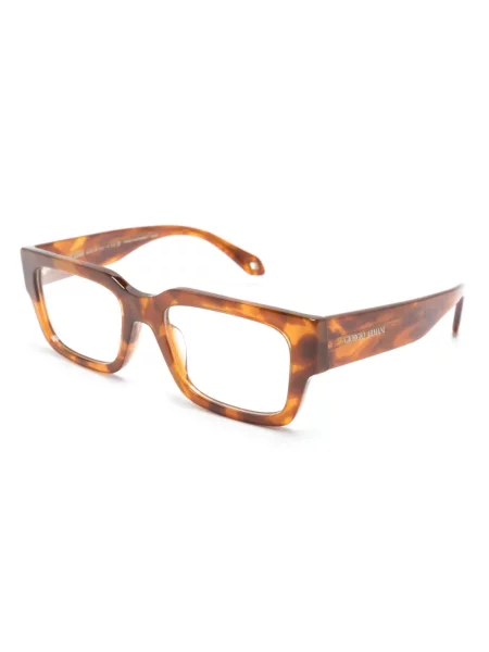 Okulary przeciwsłoneczne Giorgio Armani brązowe