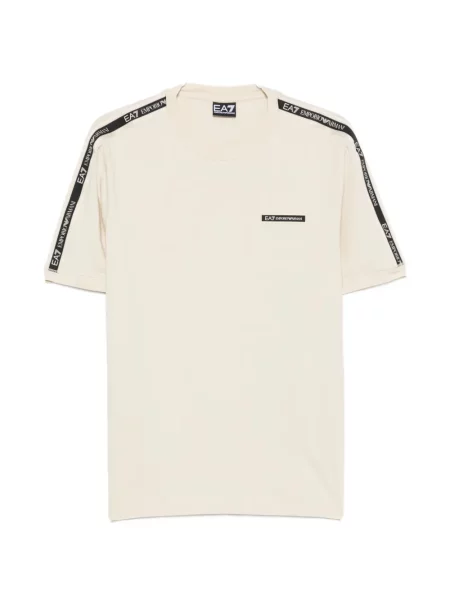 Scurt tricou Ea7 Emporio Armani cu autograf