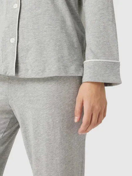 Piżama z mieszanki bawełny i modalu Lauren Ralph Lauren