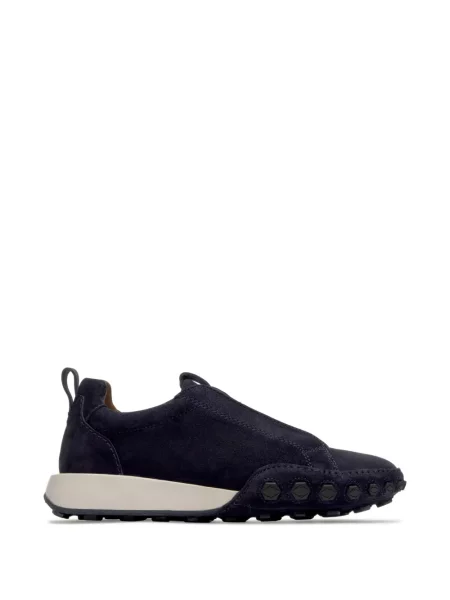 Sneakerși Lottusse din piele albastru