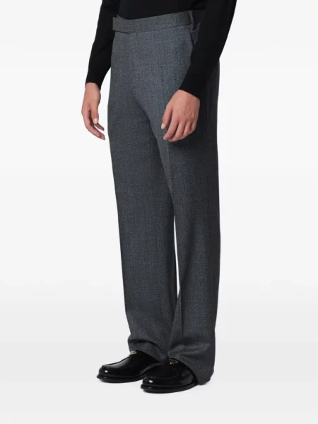 Pantaloni Lardini de lână gri