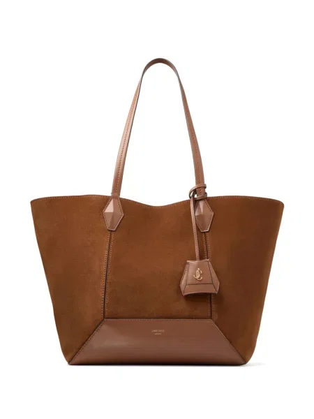 Geantă shopper Jimmy Choo maro
