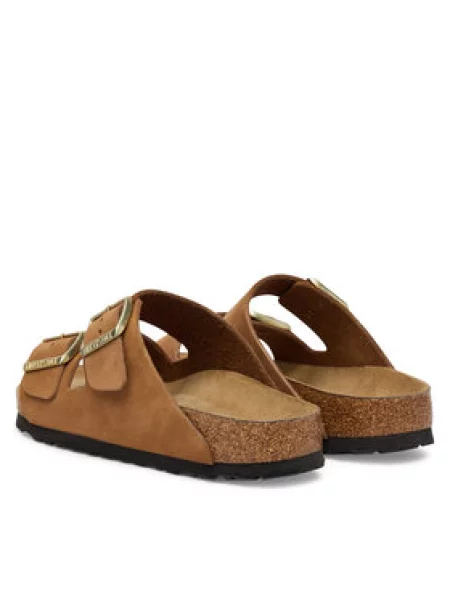 Pantofle Birkenstock hnědé