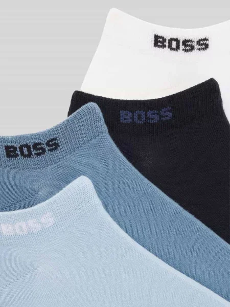 Skarpety do sneakersów z mieszanki bawełny w model AS UNI CC' Boss niebieskie
