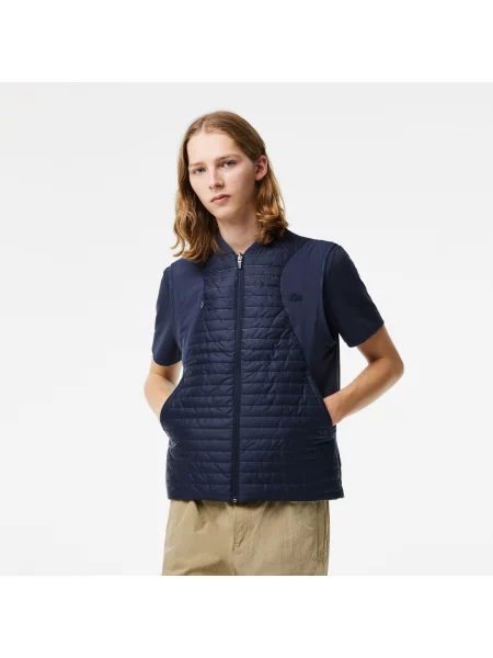 Lacoste Kamizelka Sport Dwustronna granatowa