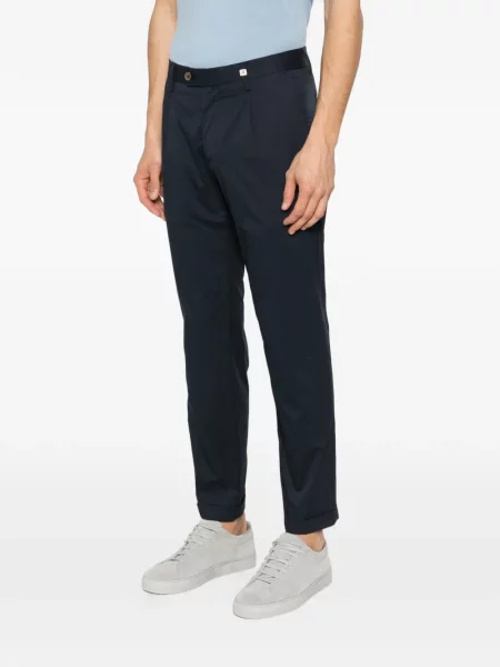 Rovné kalhoty My Myths modré