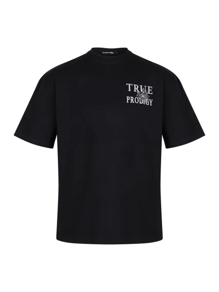 Trueprodigy Tricou Alex negru alb