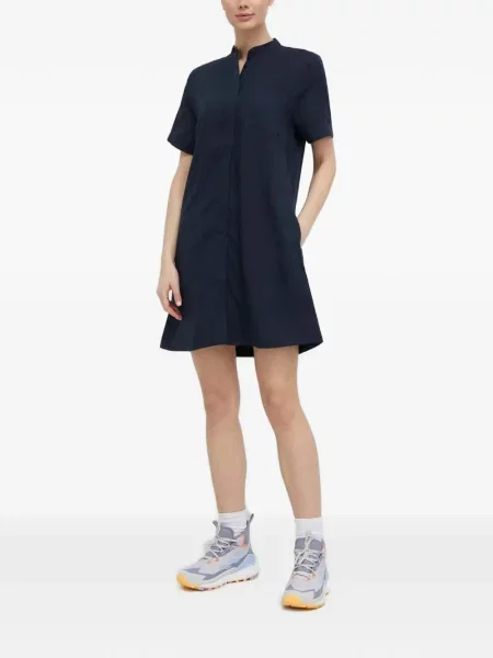 Rochie tip cămașă Jack Wolfskin albastru