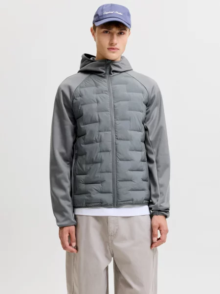 JACK & JONES Geacă de primăvară-toamnă JJEPERFECT' gri