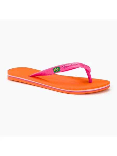 Olcsóbban. Női flip-flop papucs Ipanema Clas Brasil II AD orange/pnk. Méret: 37 EU narancsszínű