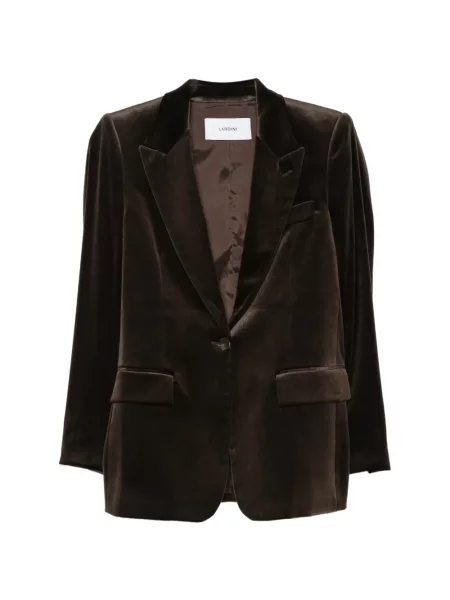 Sacou Lardini de catifea verde