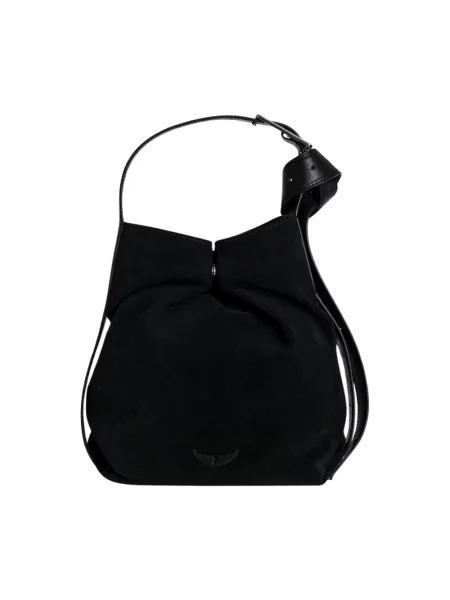 Torebka hobo Zadig & Voltaire czarna