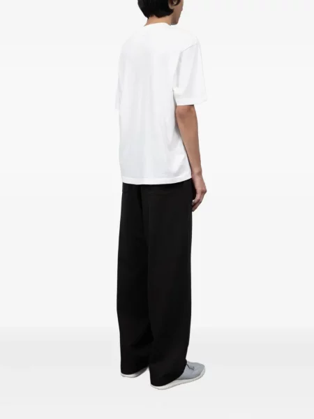 Tricou Lady White Co. cu decolteu rotund alb