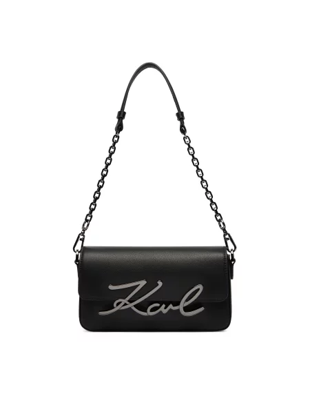 Karl Lagerfeld Kabelka na rameno K/SIGNATURE čierna
