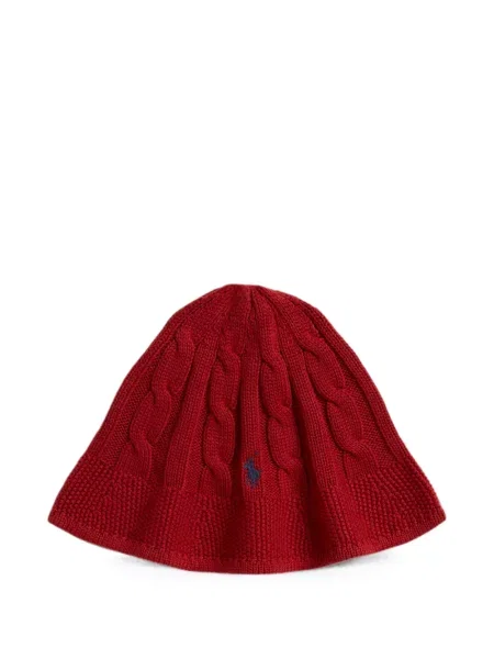 Czapka dziecięca Polo Ralph Lauren czerwona
