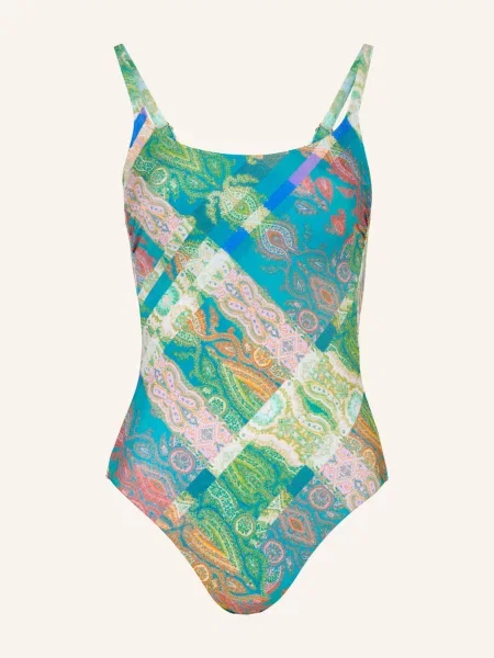 Maryan Mehlhorn Plavky Jacquard / růžová / zelená modrá