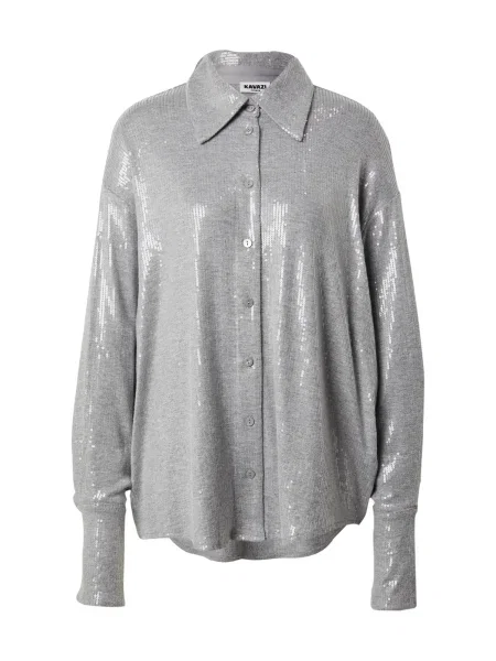 KAVAZI Tričko SEQUINS' šedá