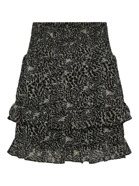 PIECES Krilo Misty siva / svetlo siva črna