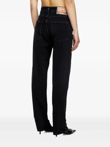 Blugi drepți Diesel negru
