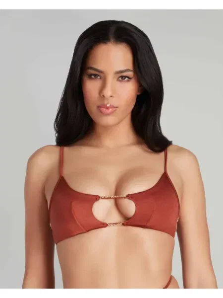 Agent Provocateur Sutien de baie CHRISTIANA maro
