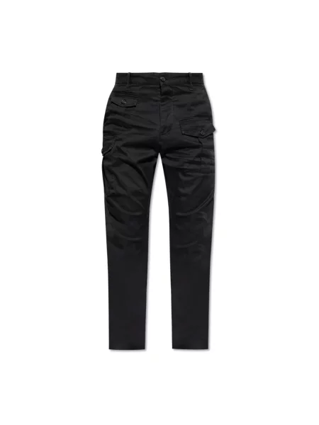Spodnie Dsquared2 czarne