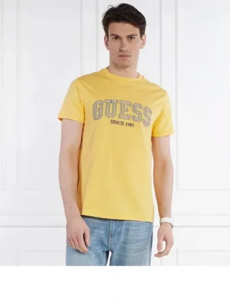 GUESS Tricou galben