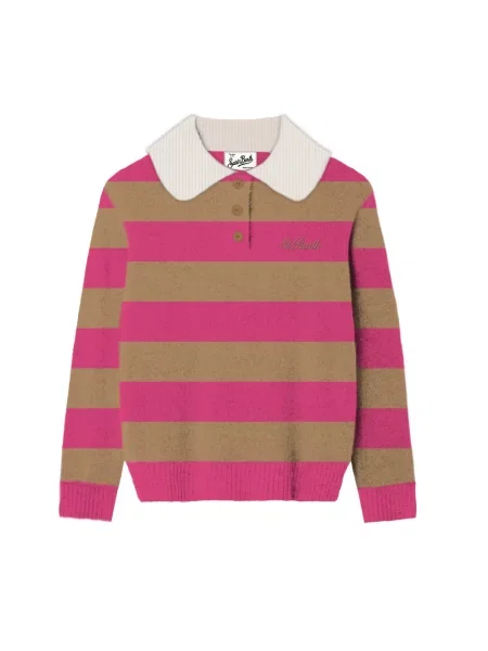 Sweter Saint Barth różowy