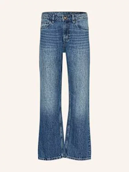 Garcia Dżinsy Ilyano Straight Fit blau