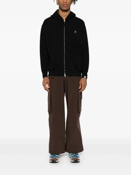 Hanorac cu glugă A Bathing Ape® negru